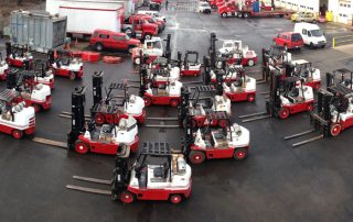 It’s ‘wash day’. Some of our rolling stock lined up for routine washing and cleaning