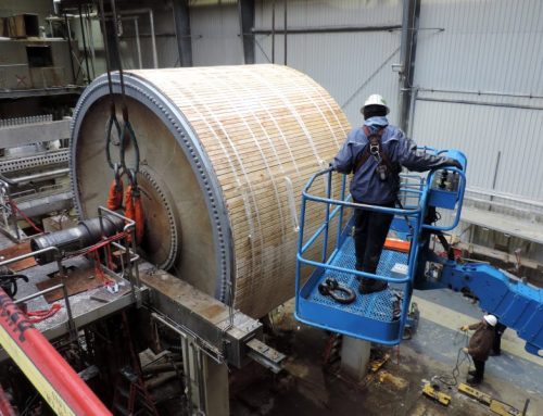 Time Lapse Video – Removal of a 170,000 lb. Yankee Dryer