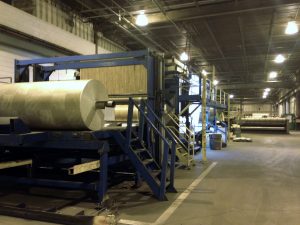 Turn-key relocation of three vinyl flooring manufacturing lines and associated support and plant equipment.