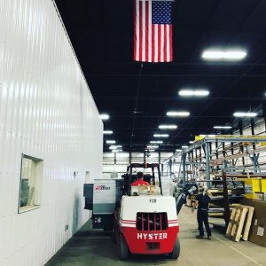 Relocation of HAAS at machine shop