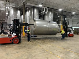 A&A Machinery - Brewery move