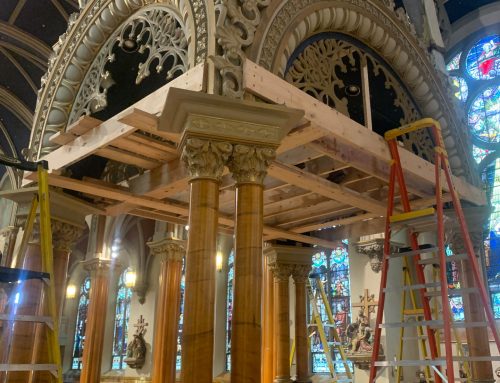 Altar & Baldacchino Relocation